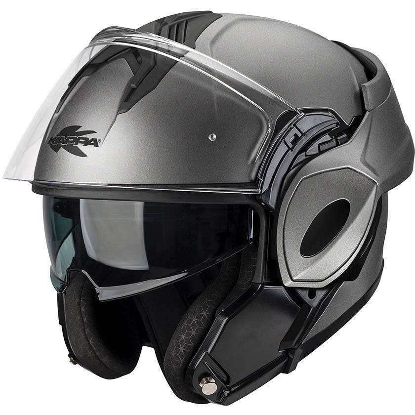 Kappa KV55 Matt Titanium P/J Modular Motorradhelm