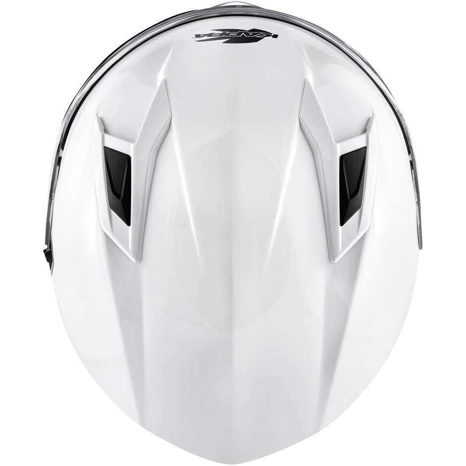 Kappa KV56 B Casque de moto intégral blanc