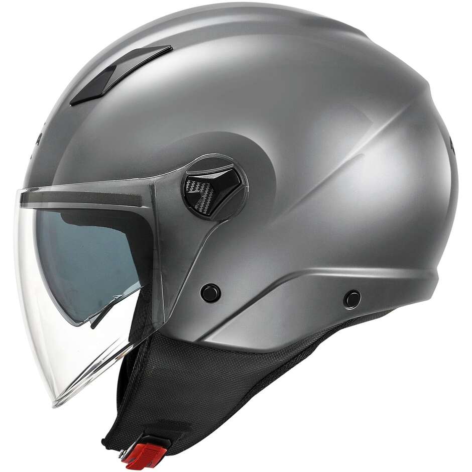 Kappa KV57 Gray Motorcycle Jet Helmet