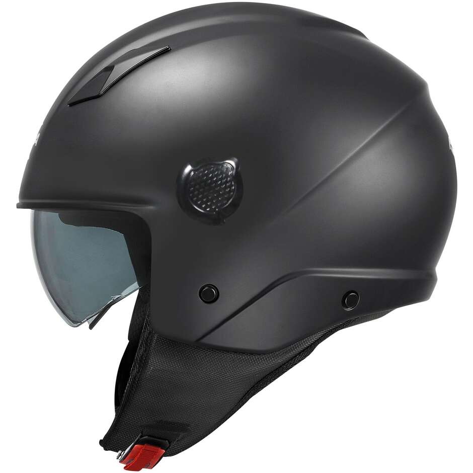 Kappa KV58 Matt Black Motorcycle Jet Helmet
