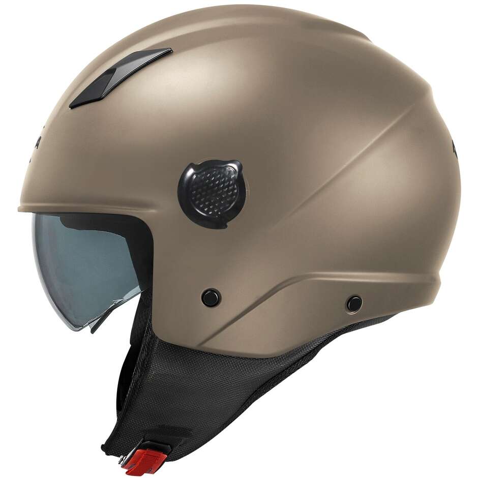 Kappa KV58 Matt Nickel Jet Motorcycle Helmet
