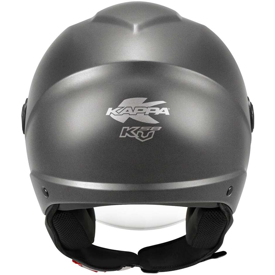 Kappa KV58 Matt Titanium Jet Motorcycle Helmet