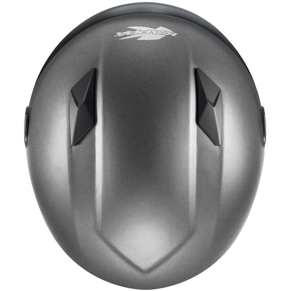 Kappa KV58 Matt Titanium Jet Motorcycle Helmet