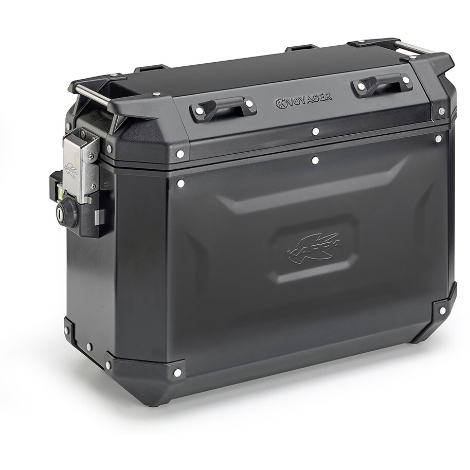 Kappa KVG37BR K'VOYAGER RIGHT Side Case, Painted Aluminum, 37lt. - MONOKEY CAM SIDE
