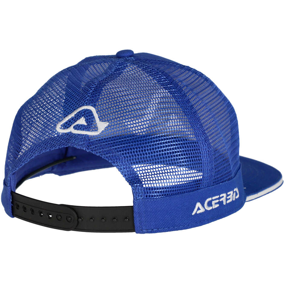 Kappe Acerbis CAP C LOGO Blau Weiß