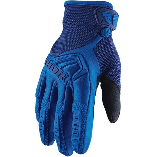 Kinder Moto Cross Enduro Handschuhe Thor Spectrum Youth S20 Blue