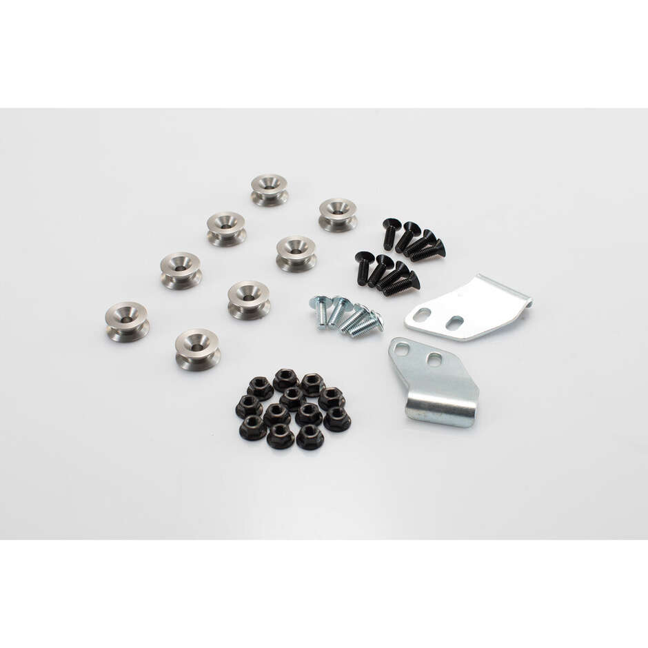 Kit Adattatore Per Telaio Laterale Pro Argento Sw-Motech KFT.00.152.35100 Per Per 2 valigie