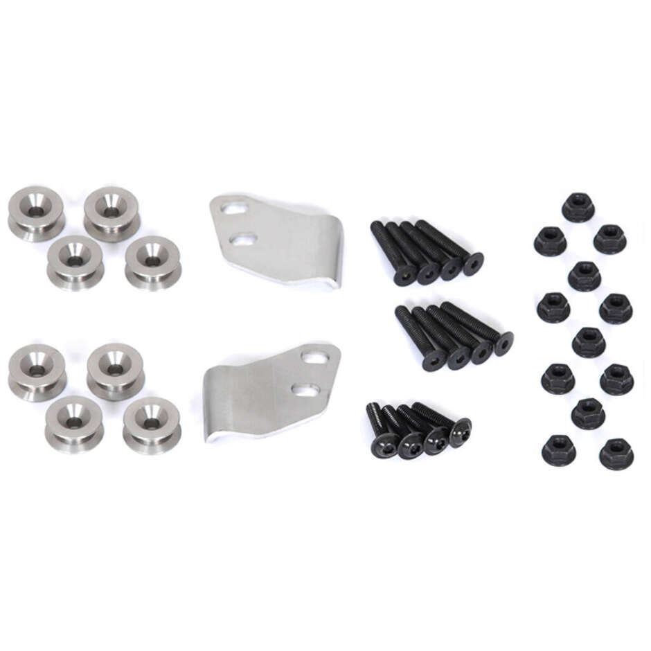 Kit Adattatori Per Telai Laterali Evo Argento Sw-Motech KFT.00.152.200 Per Per 2 valigie