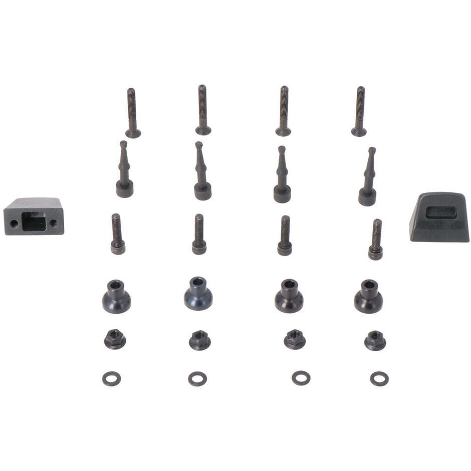 Kit Adattatori Per Telai Portaborse Evo Nero Sw-Motech KFT.00.152.20501/B Per Montaggio di 2 valigie