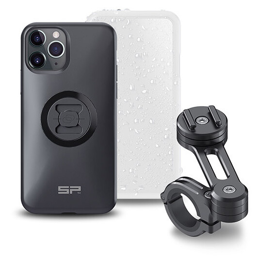 Kit Bundle Custodia Moto SP-CONNECT Per Iphone 11 Pro / Xs / X