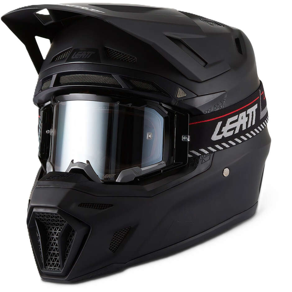 Kit Casco Moto Cross Leatt 8.5 Nero