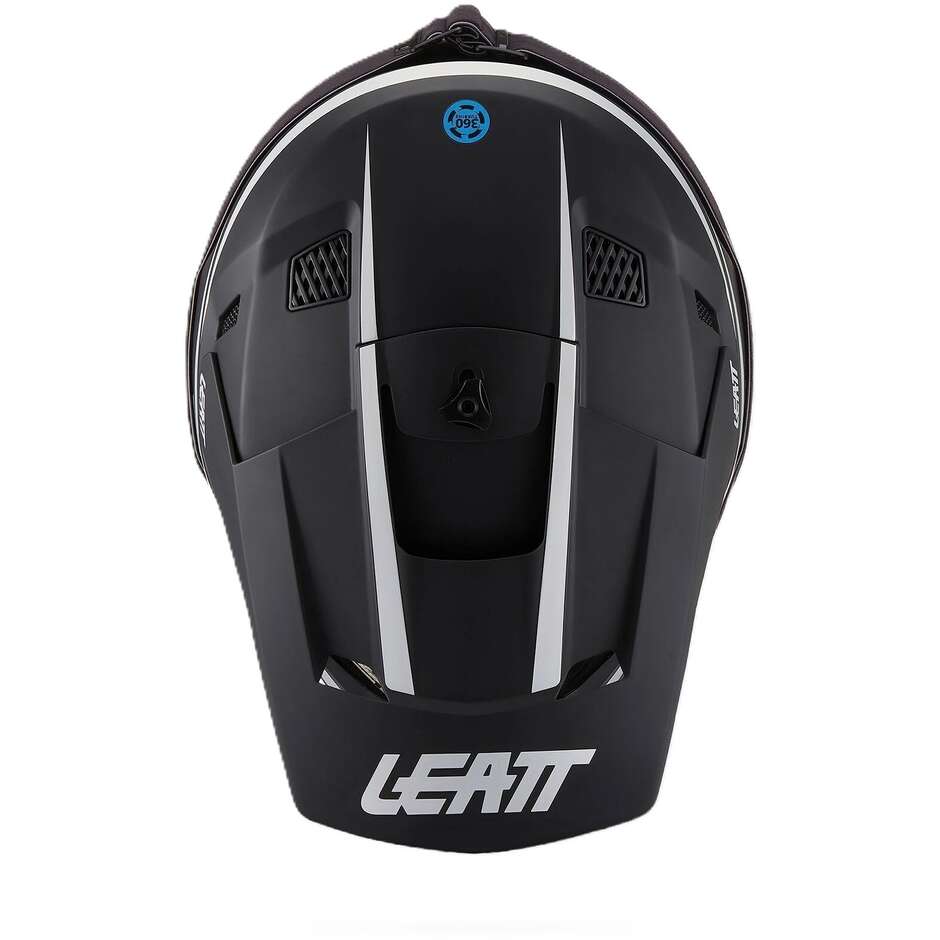 Leatt 3.5 Black Motorcycle Helmet Kit