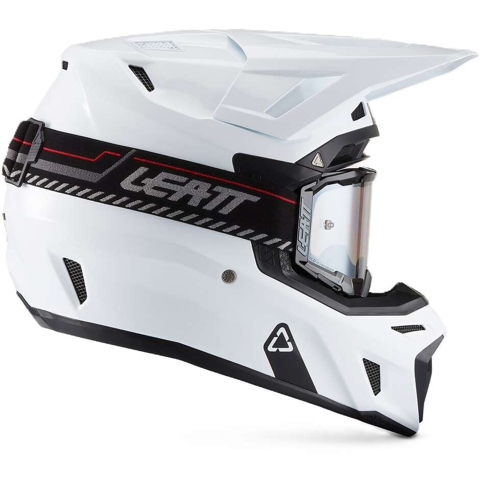 Kit casque de moto Leatt 8.5 blanc