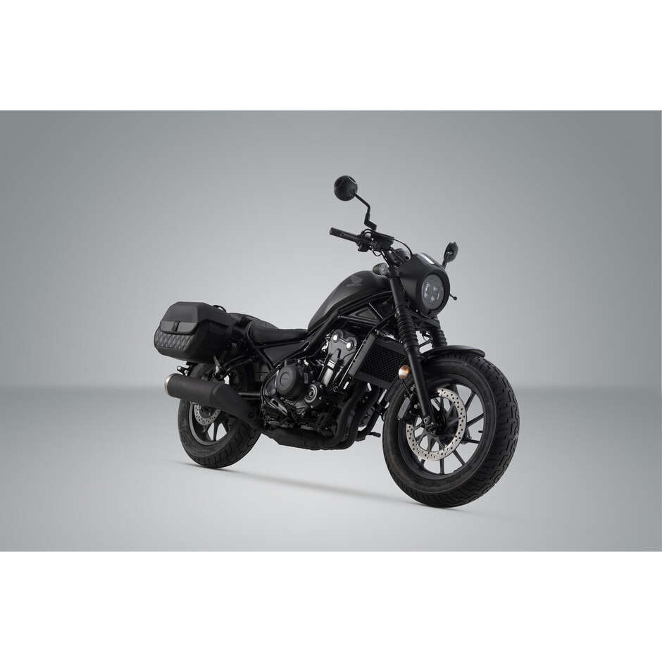 Kit complet Sw-Motech BC.HTA.01.682.20000 avec sacoches Legend Gear LH1/LH2 et porte-bagages SLH pour HONDA CMX500 Rebel (16-24)