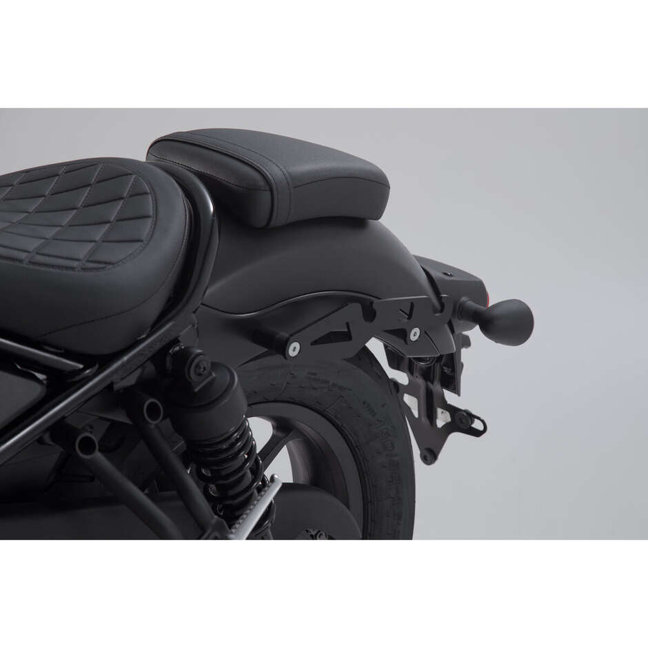 Kit complet Sw-Motech BC.HTA.01.682.20000 avec sacoches Legend Gear LH1/LH2 et porte-bagages SLH pour HONDA CMX500 Rebel (16-24)