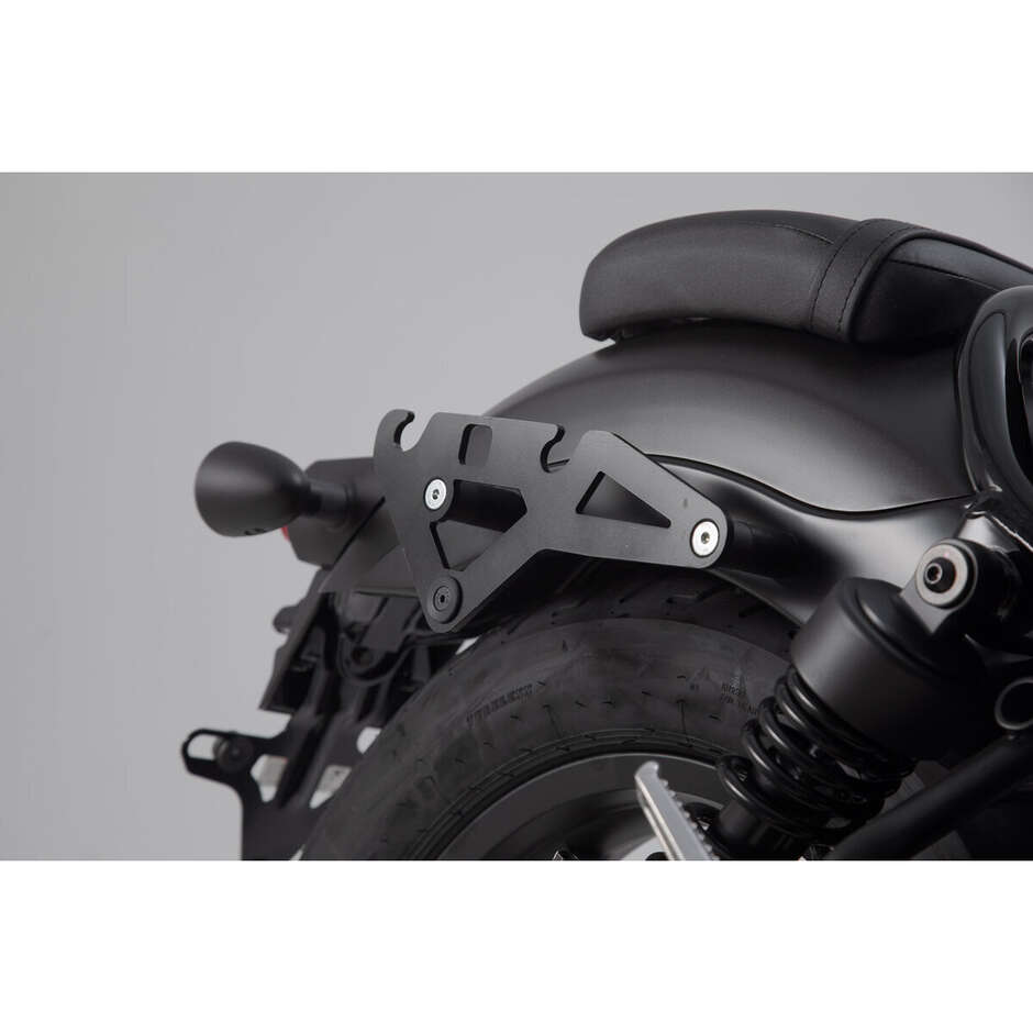 Kit complet Sw-Motech BC.HTA.01.682.20000 avec sacoches Legend Gear LH1/LH2 et porte-bagages SLH pour HONDA CMX500 Rebel (16-24)
