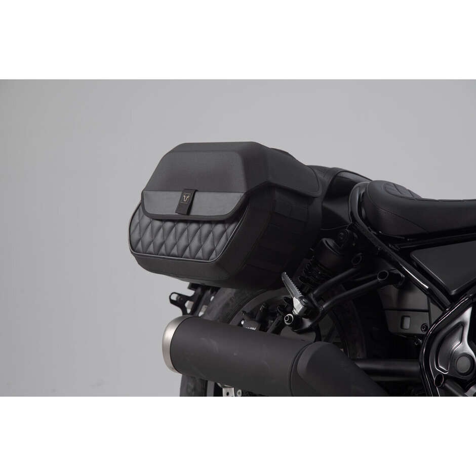 Kit complet Sw-Motech BC.HTA.01.682.20000 avec sacoches Legend Gear LH1/LH2 et porte-bagages SLH pour HONDA CMX500 Rebel (16-24)