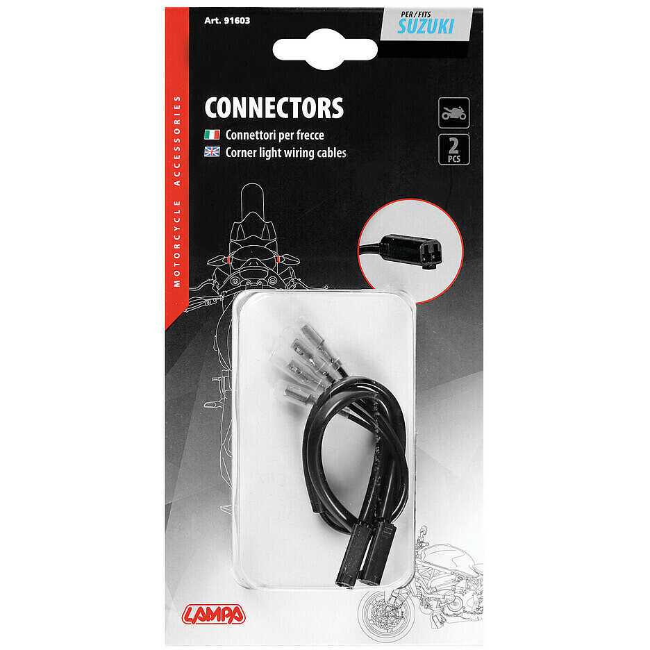 Kit Connecteur pour Clignotants / Flèches Lampa Moto Suzuki Vente en Ligne  