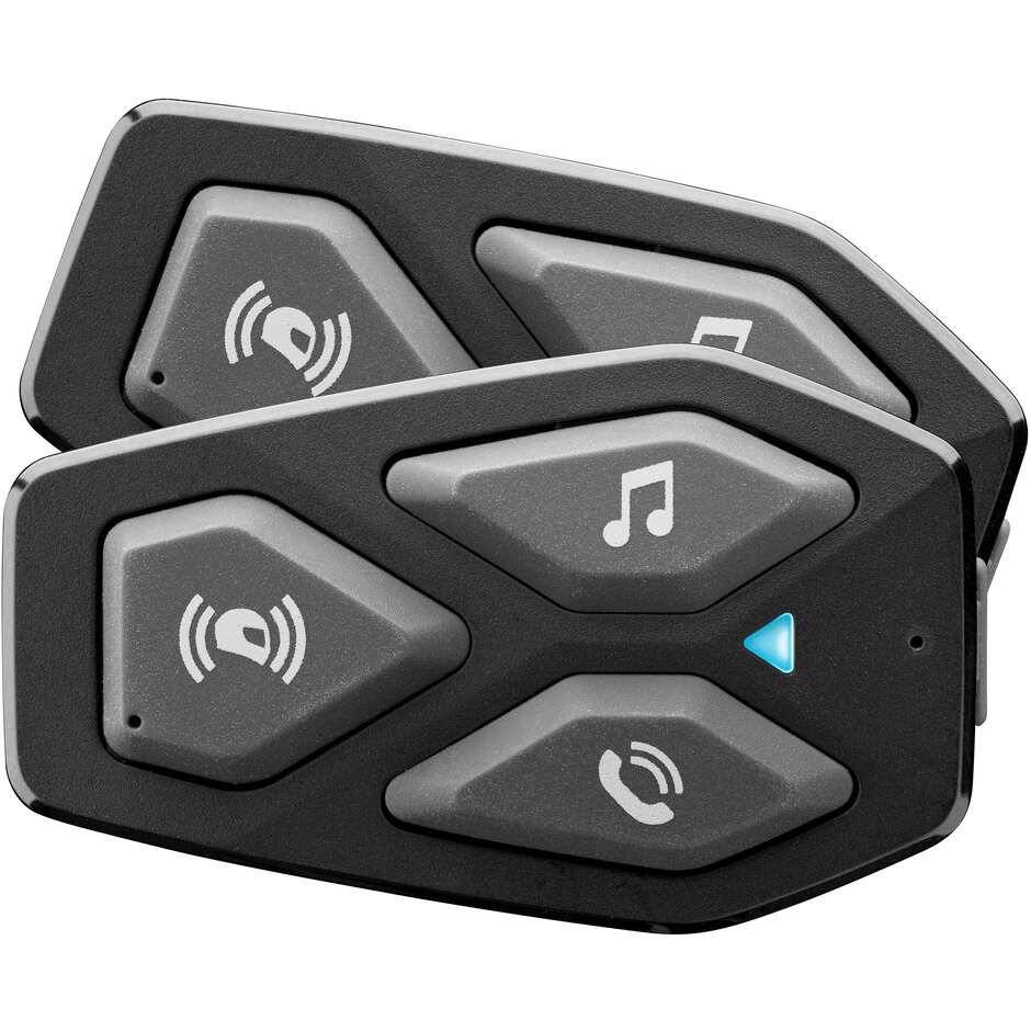 Kit Coppia di Interfoni Moto Bluetooth Cellular Line U-COM 3 - (x 2 Caschi)