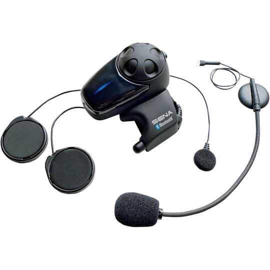 Kit de casque d'interphone Bluetooth Sena SMH-10 Single Kit