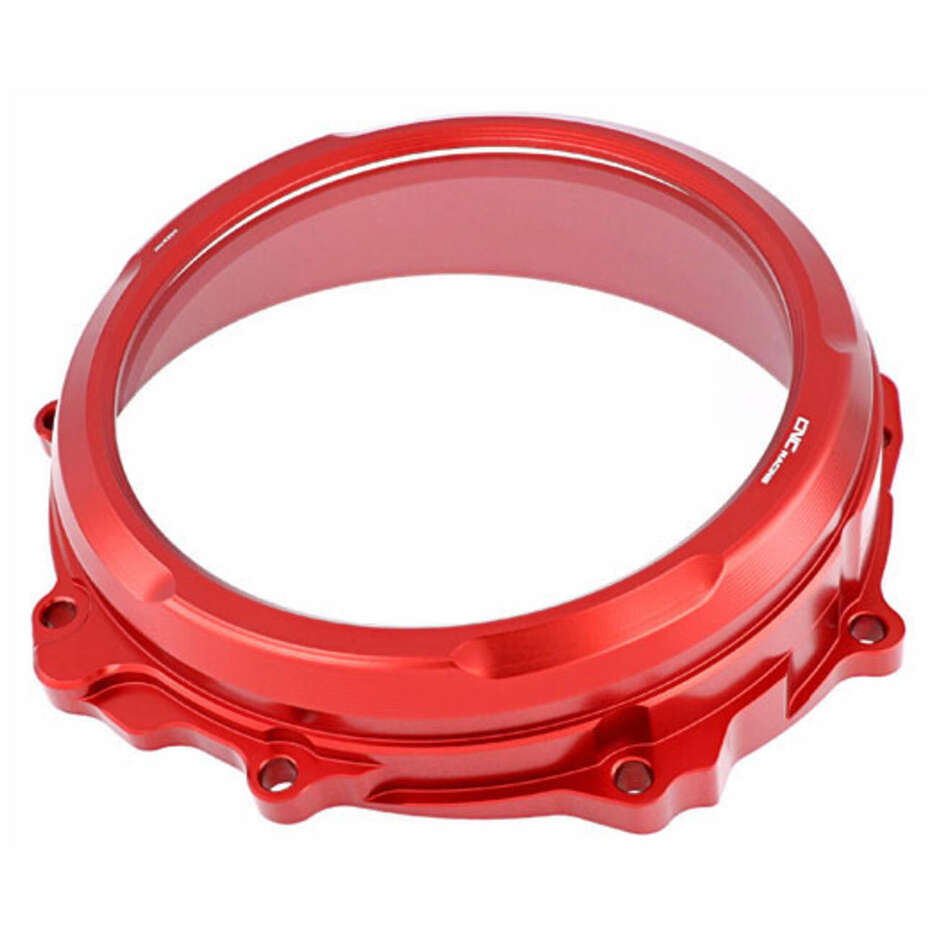 Kit de couvercle d'embrayage transparent CA300 MV Agusta CNC Racing Red