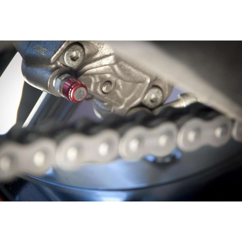 Kit de couvercles rouges CNC Racing pour vannes de purge Brembo KS250