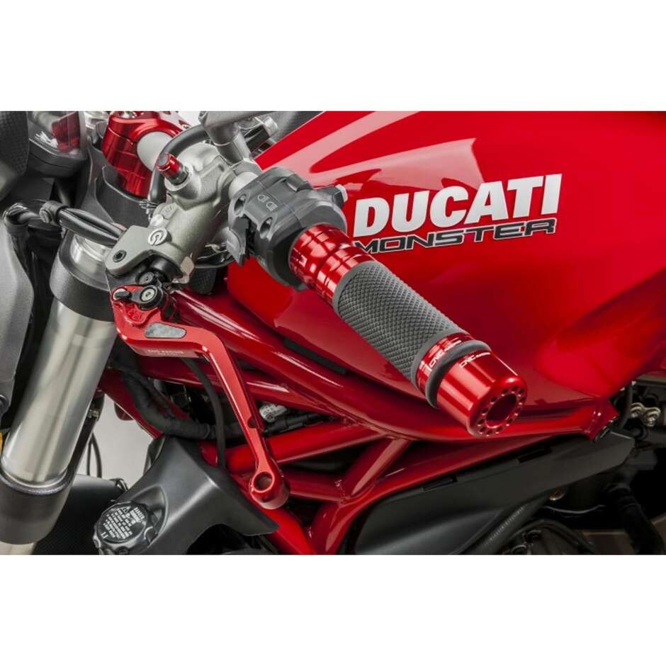 Kit de couvercles rouges CNC Racing pour vannes de purge Brembo KS250