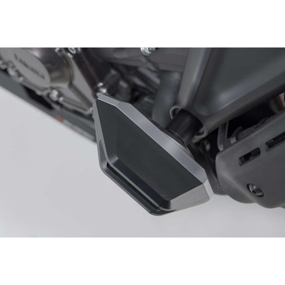 Kit de curseur de cadre noir STP.06.590.11200/B pour Yamaha Tracer 9 (20-)
