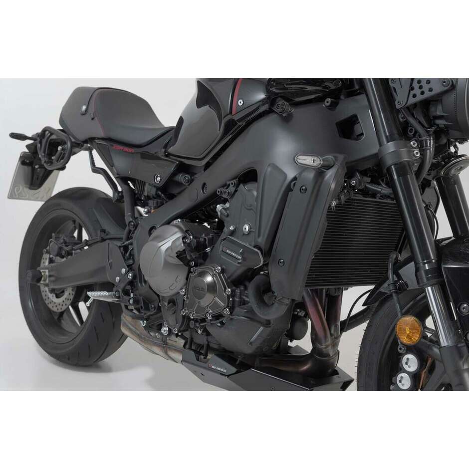 Kit de curseur de cadre noir STP.06.590.11200/B pour Yamaha Tracer 9 (20-)