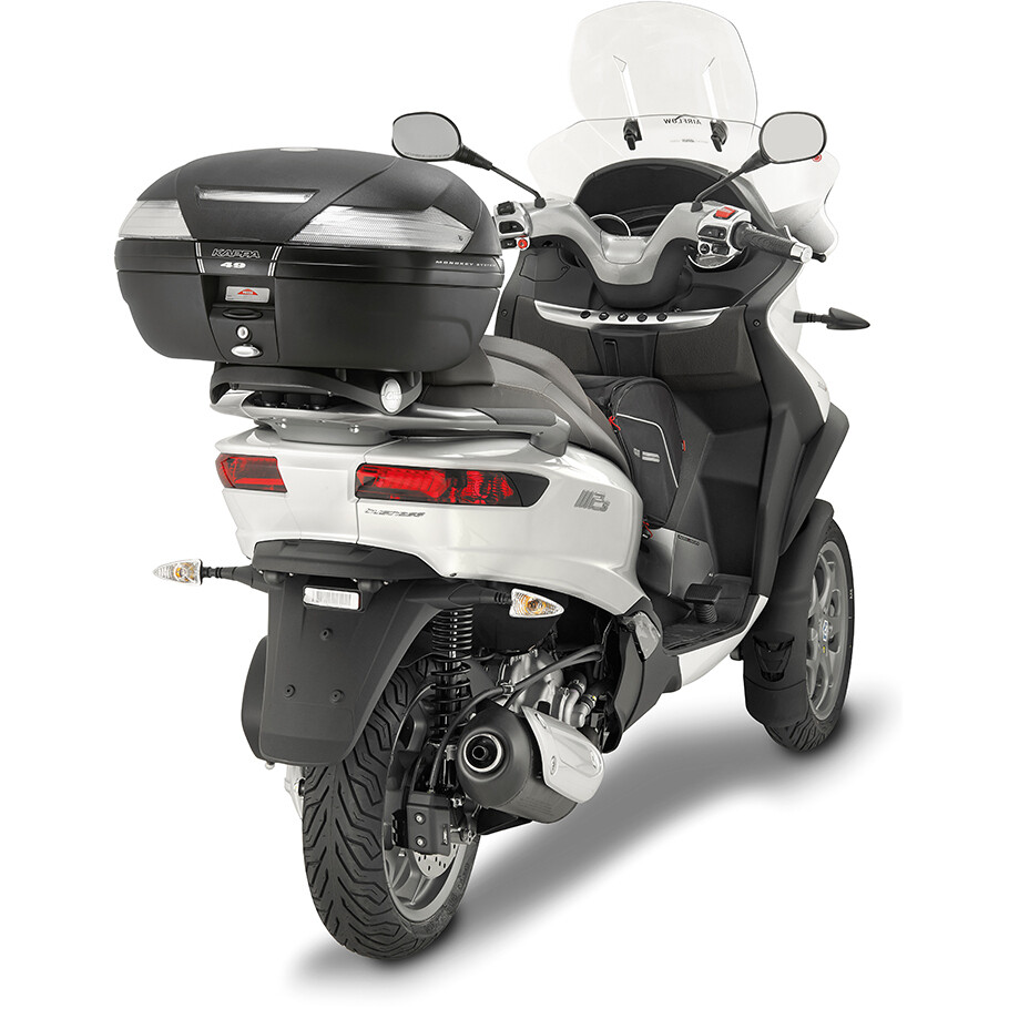 Kit de montage arrière pour top case Monokey Kappa KR5609 pour PIAGGIO MP3 500EI SPORT/500IE BUSINESS (08-17)
