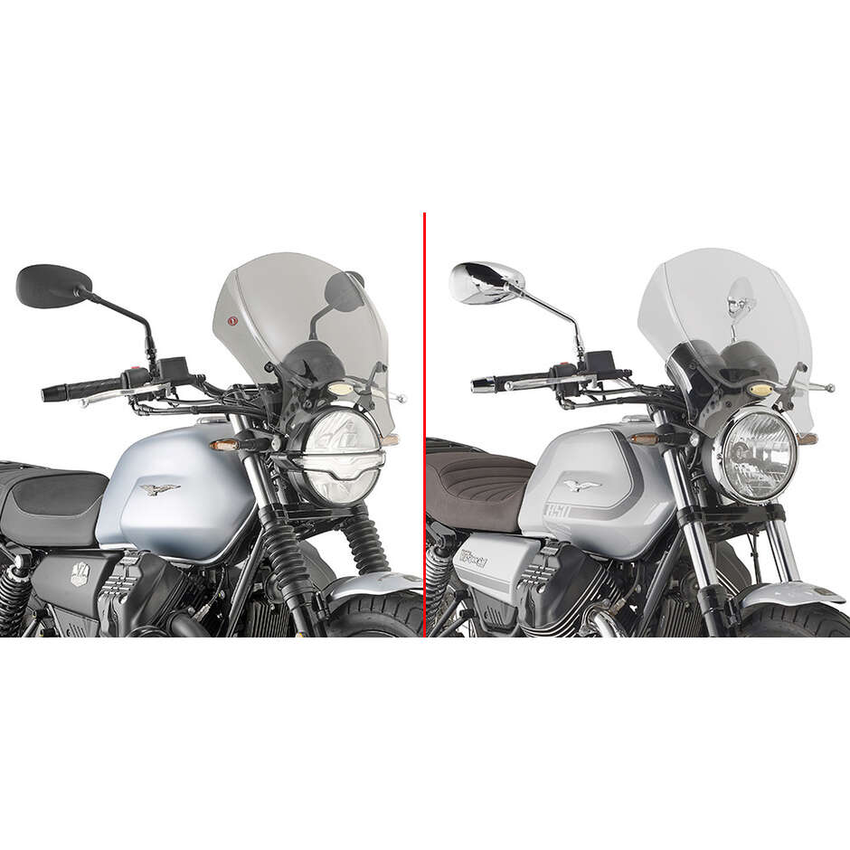 Kit de montage spécifique pour 100AL, 100ALB, 140A, 140S Givi AL8206A Pour MOTO GUZZI V7 850 Stone / Special (21 > 26)
