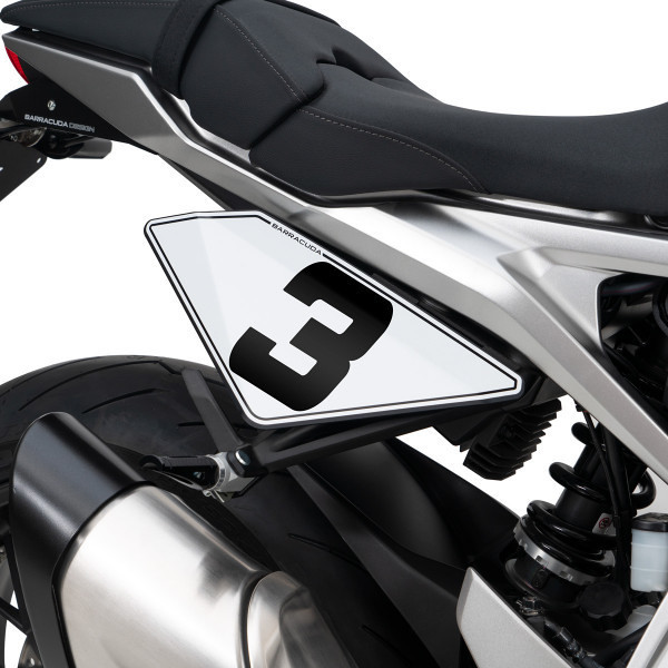 Kit de plaque d'immatriculation Barracuda spécifique pour Honda CB 1000R (2021-22)