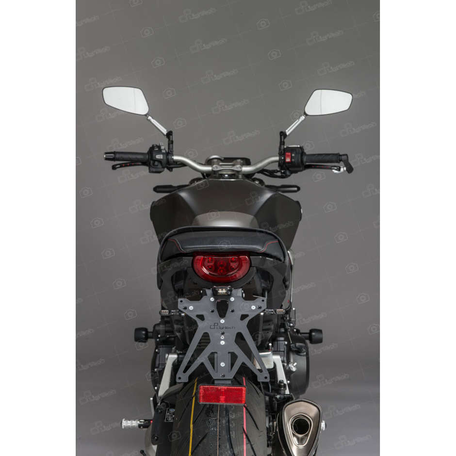 Kit de plaque d'immatriculation réglable Lightech spécifique pour Honda CB 1000 R (2018-20)