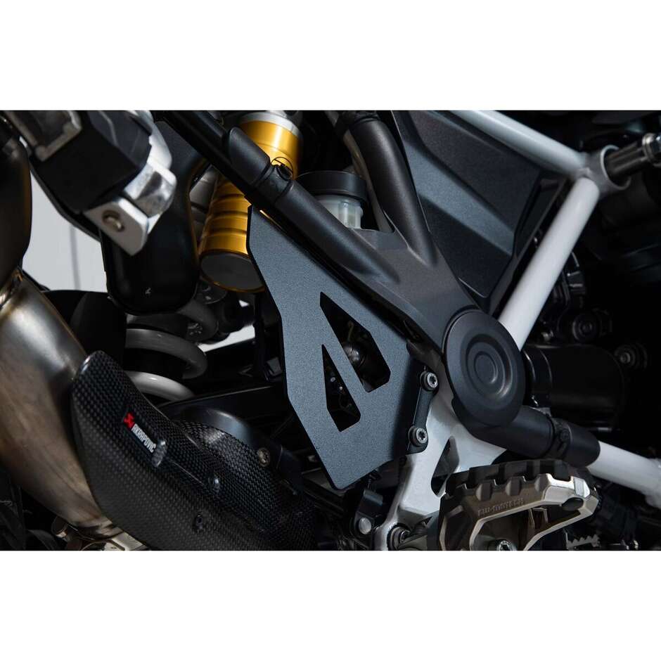 Kit de protection de maître-cylindre de frein noir SW-Motech SCT.07.174.10400/B pour BMW R 1200 GS et R 1250 GS