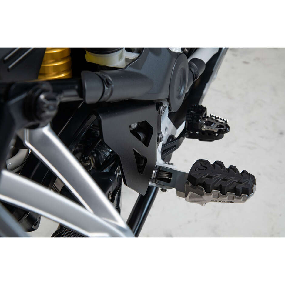 Kit de protection de maître-cylindre de frein noir SW-Motech SCT.07.174.10400/B pour BMW R 1200 GS et R 1250 GS