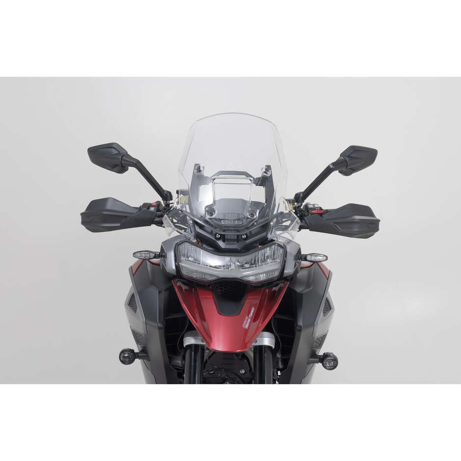 Kit de protège-mains Adventure noir SW-Motech HDG.00.220.33001/B pour Triumph Tiger 1200GT / Modèles Rally