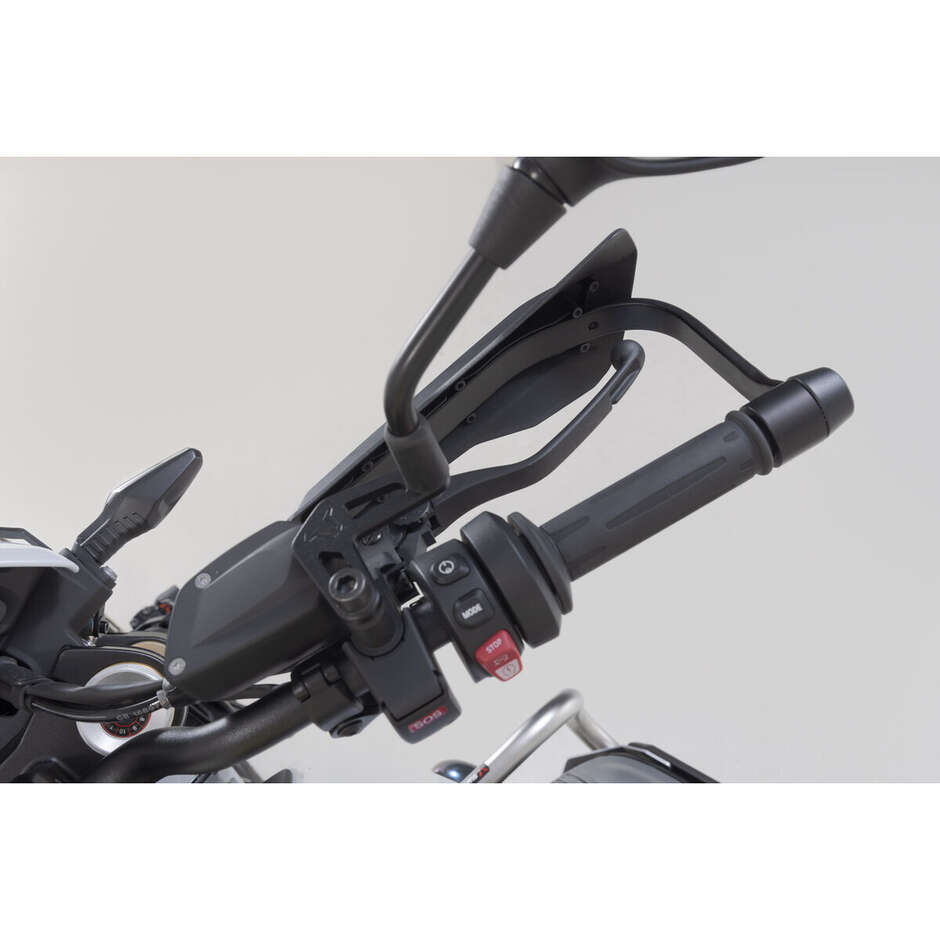 Kit de protège-mains Sw-Motech HDG.00.220.23400/B SPORT pour BMW R nineT (2016 >) / R12