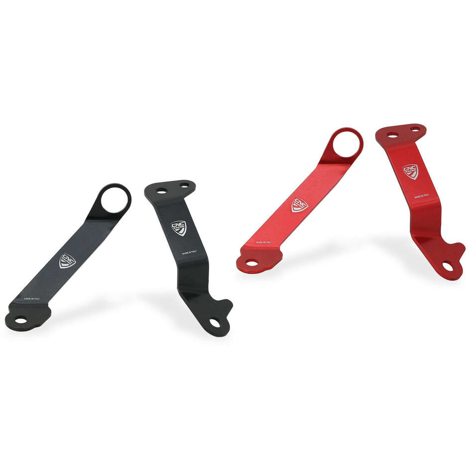 Kit de support de réservoir de liquide de frein et d'embrayage rouge CNC Racing SEA16 Ducati Panigale