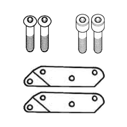 Kit di attacchi per 214DT D214KIT Per HONDA Silver Wing taglia un
