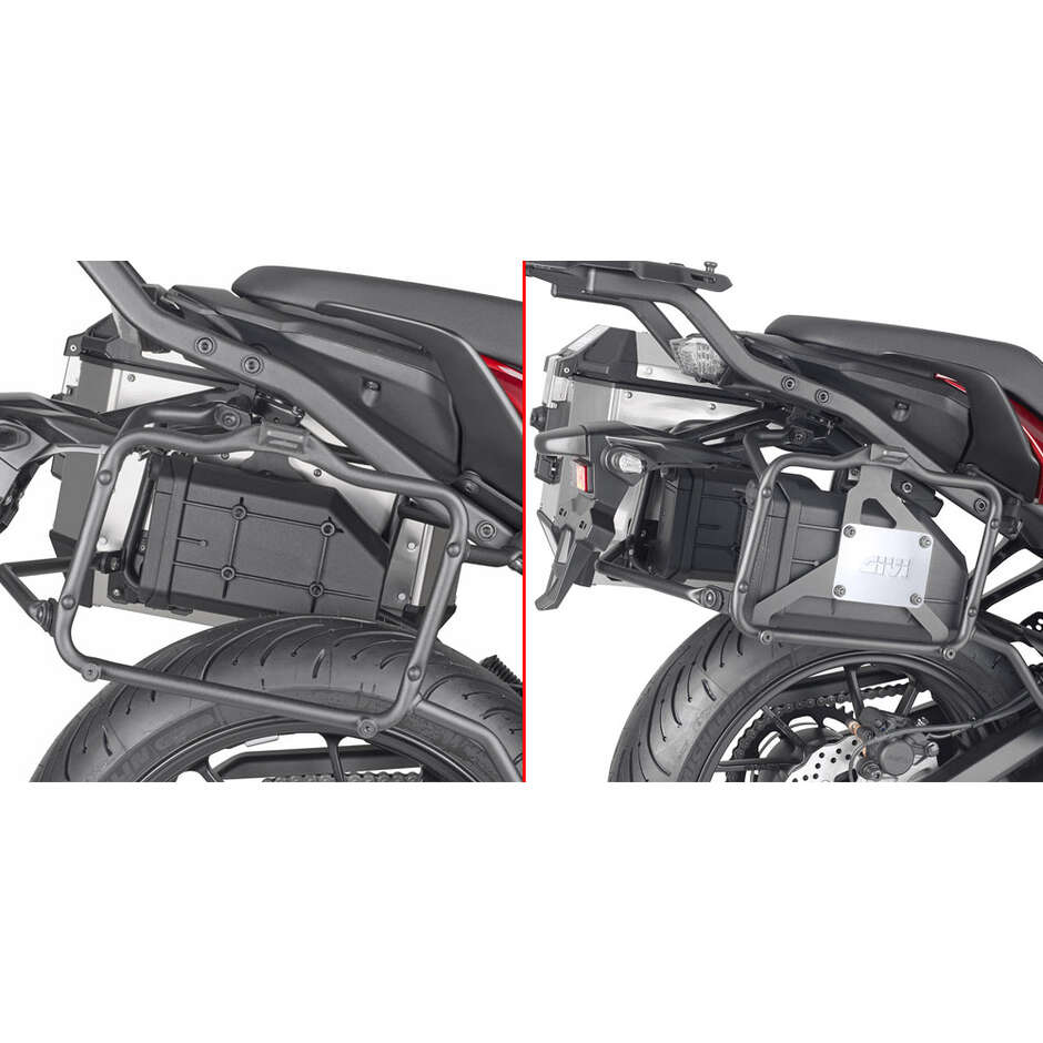 Kit di Fissaggio del S250 Tool Box GIVI TL2148KIT Specifico Per YAMAHA Tracer 7 (20-24)