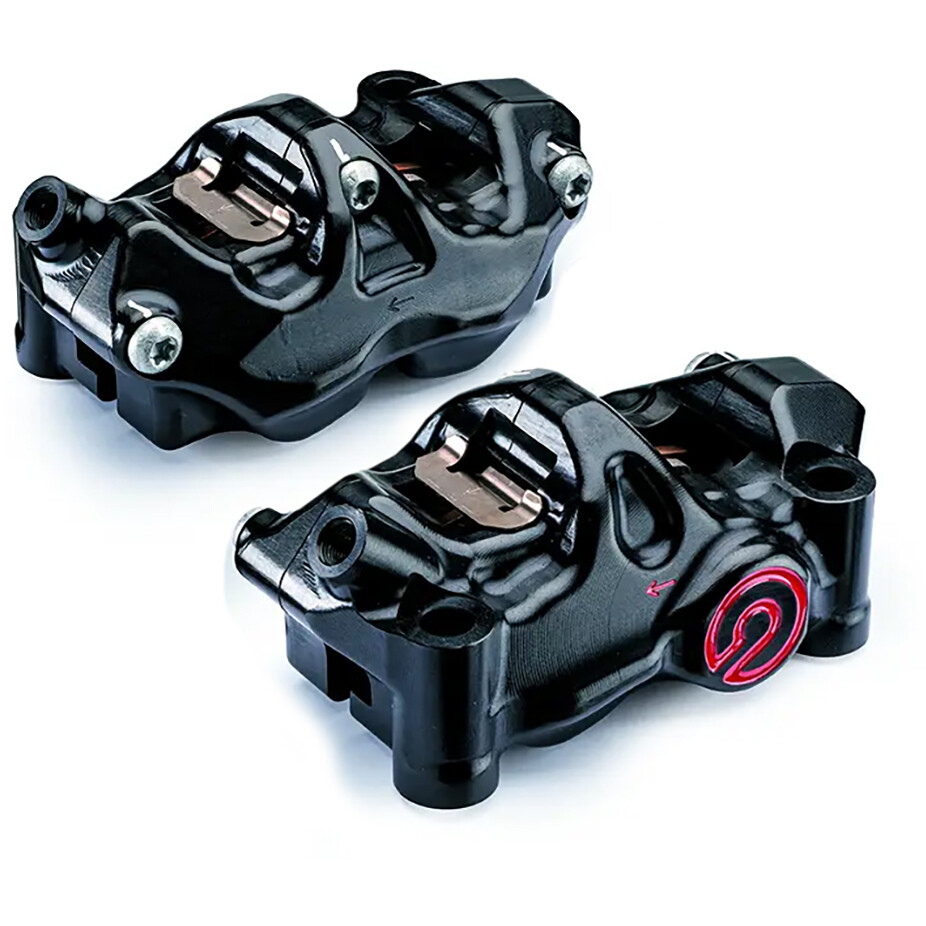 Kit d'étrier de frein avant Brembo Racing .484 Café Racer Radial 100 mm CNC pour moto 220B47310