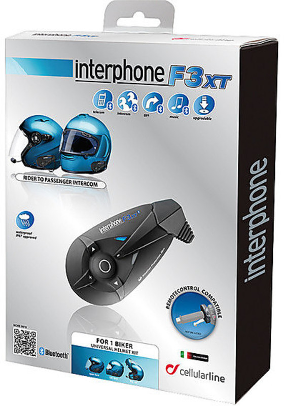 Interphone Moto Cellular Line U-COM 16 Single (x1 casque) Vente en