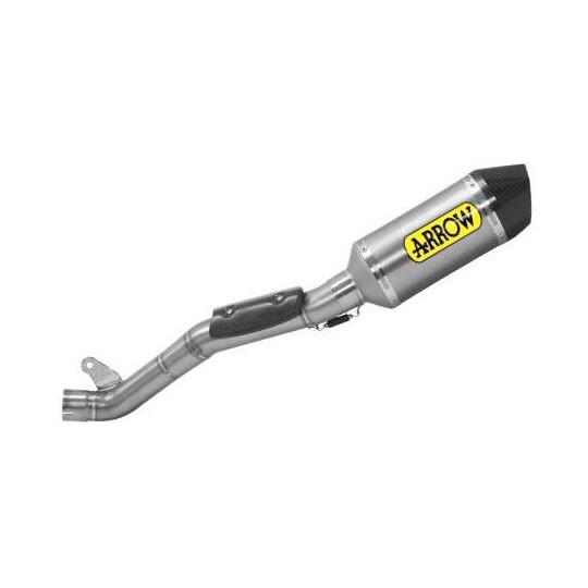 Kit intermedio racing - Terminale Race-Tech titanio + taglia uni