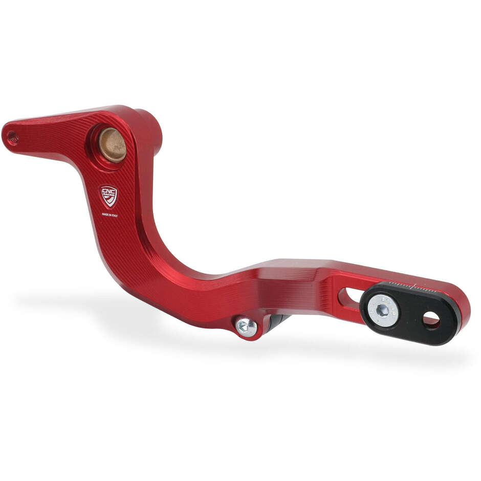 Kit leve cambio freno posteriore PEC04 Ducati Diavel V4 CNC Racing Rosso