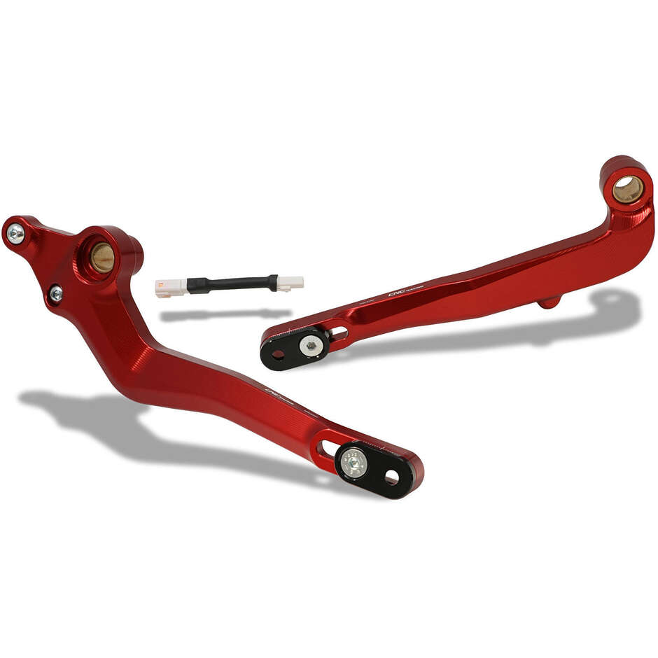 Kit levier de frein arrière noir PEC03 Ducati Hypermotard 950 CNC Racing