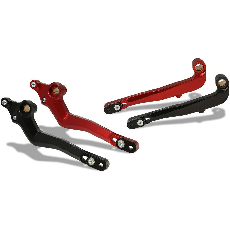 Kit levier de frein arrière noir PEC03 Ducati Hypermotard 950 CNC Racing