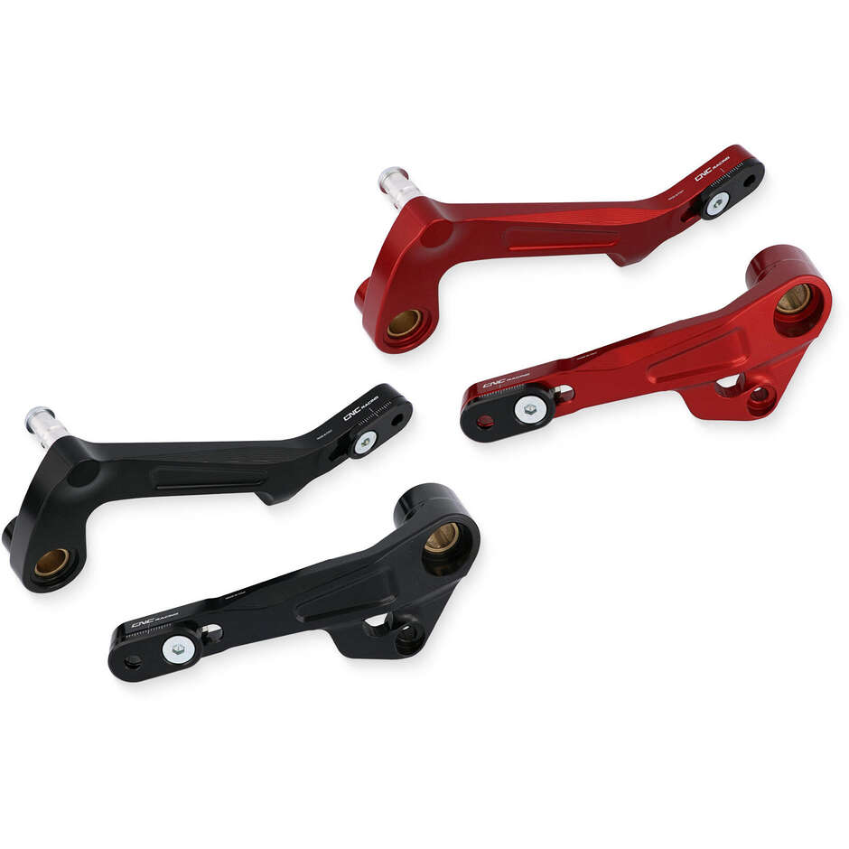 Kit levier de frein arrière PEC02 Ducati Multistrada - SLIDE CNC Racing Red