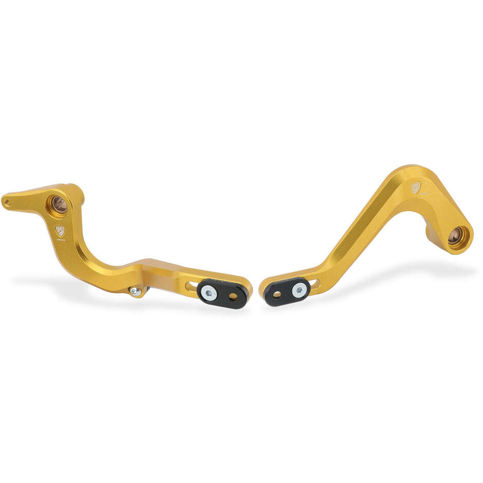Kit levier de frein arrière PEC04 Ducati Diavel V4 CNC Racing Gold