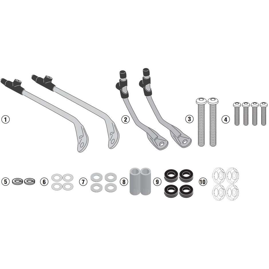 Kit Montaggio Parabrezza Kappa A7061AK Per SYM SYMPHONY 125 EURO 5 (20)