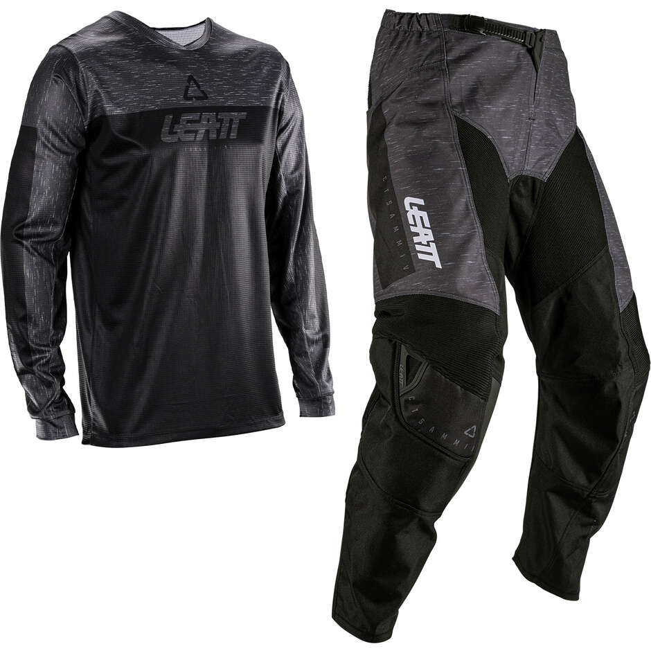 Kit moto Ride Kit 3.5 V26 Leatt Stealth Noir/Gris